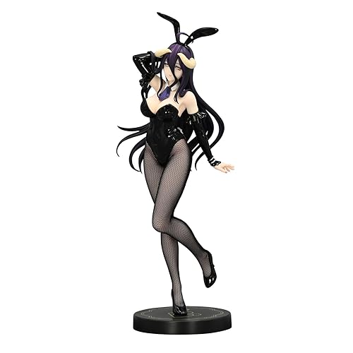 Furyu Albedo Black Colour Version Bicute Bunnies Figure 30cm Overlord