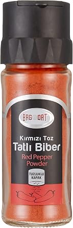 Plant Love Organic Baghdad Red Powder Sweet Pepper Salted Glass 48 Gr