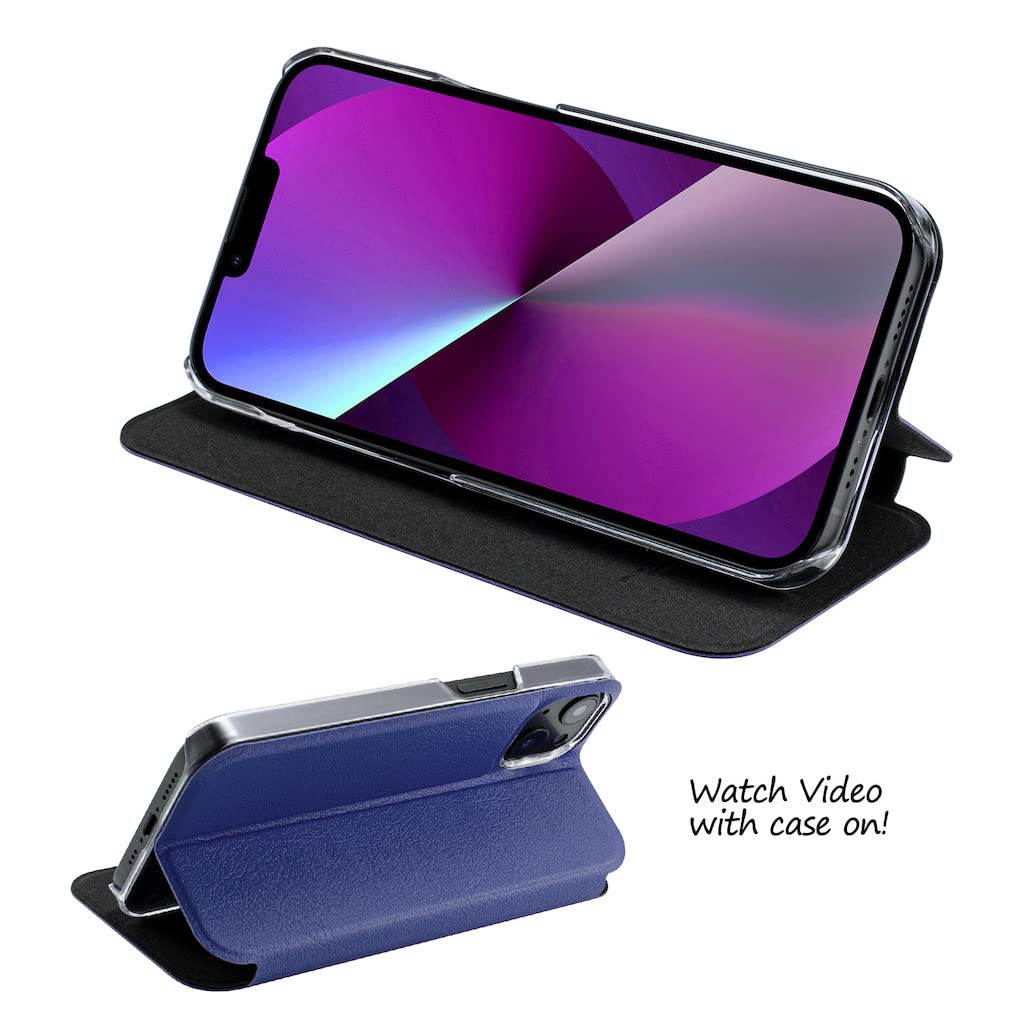 Doupi Flip Case Für IPhone 13 Pro Max – Buchhülle Mit Magnetverschluss & Ständer-Funktion