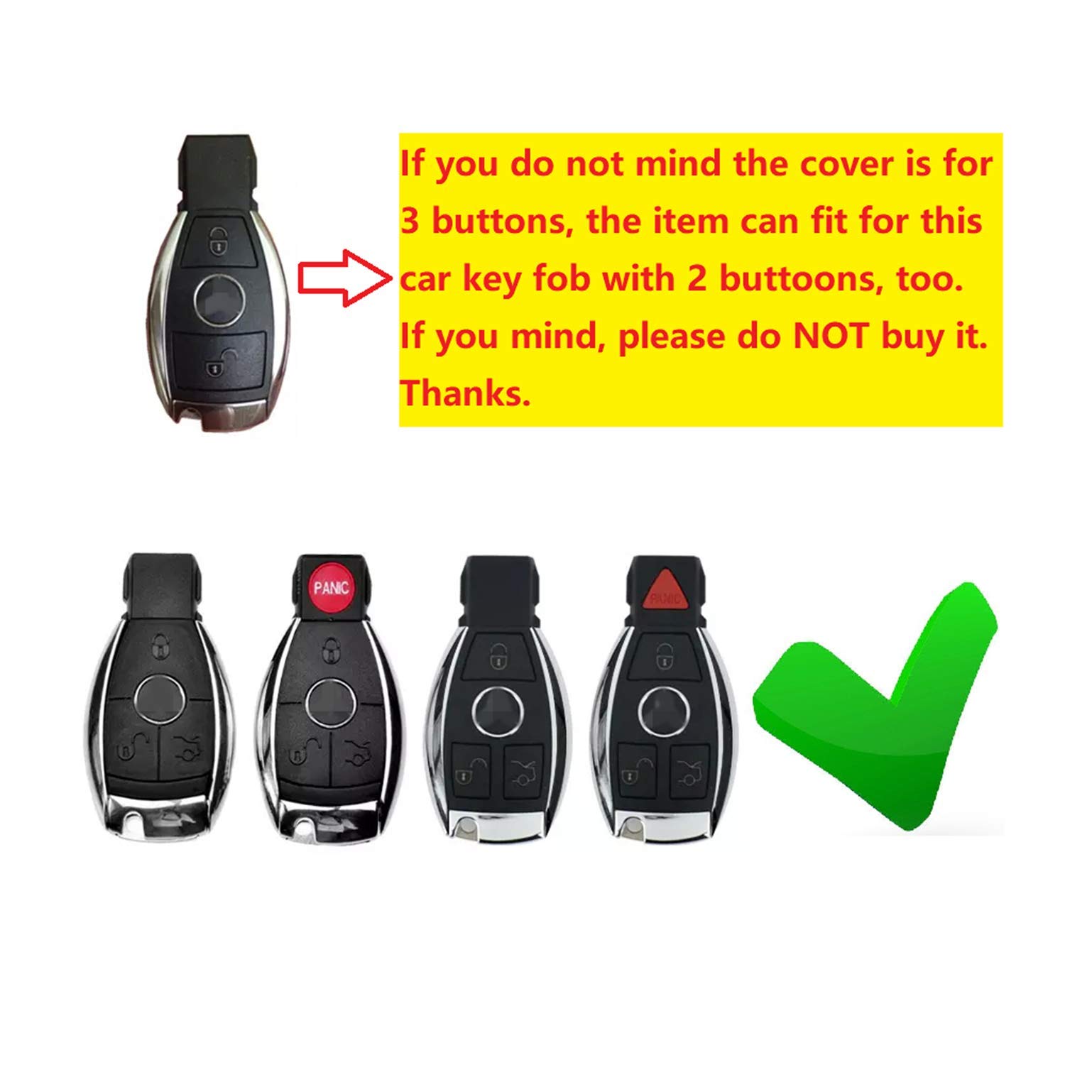 M.JVisun Soft TPU Car Key Cases for Mercedes-Benz Class A B C E S G M V CLA CLS GLA GLC GLE GLK GL GLS SL SLK SLC Viano For Metris Key