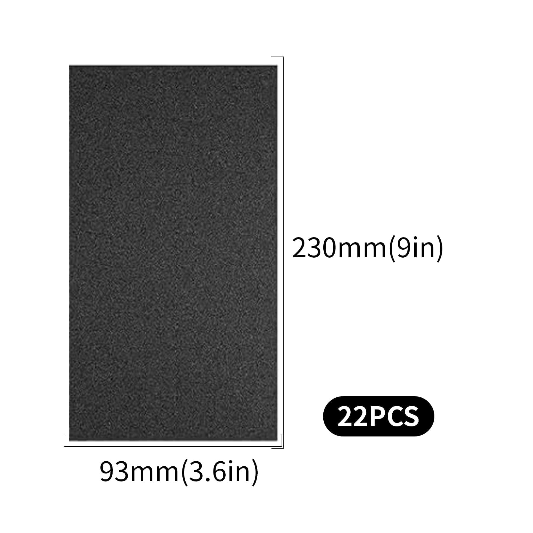 Alriedy Sandpaper Set including 22 Pieces in Grits from 80 to 5000 Wet and Dry Sandpaper for Wood Metal - Image 2