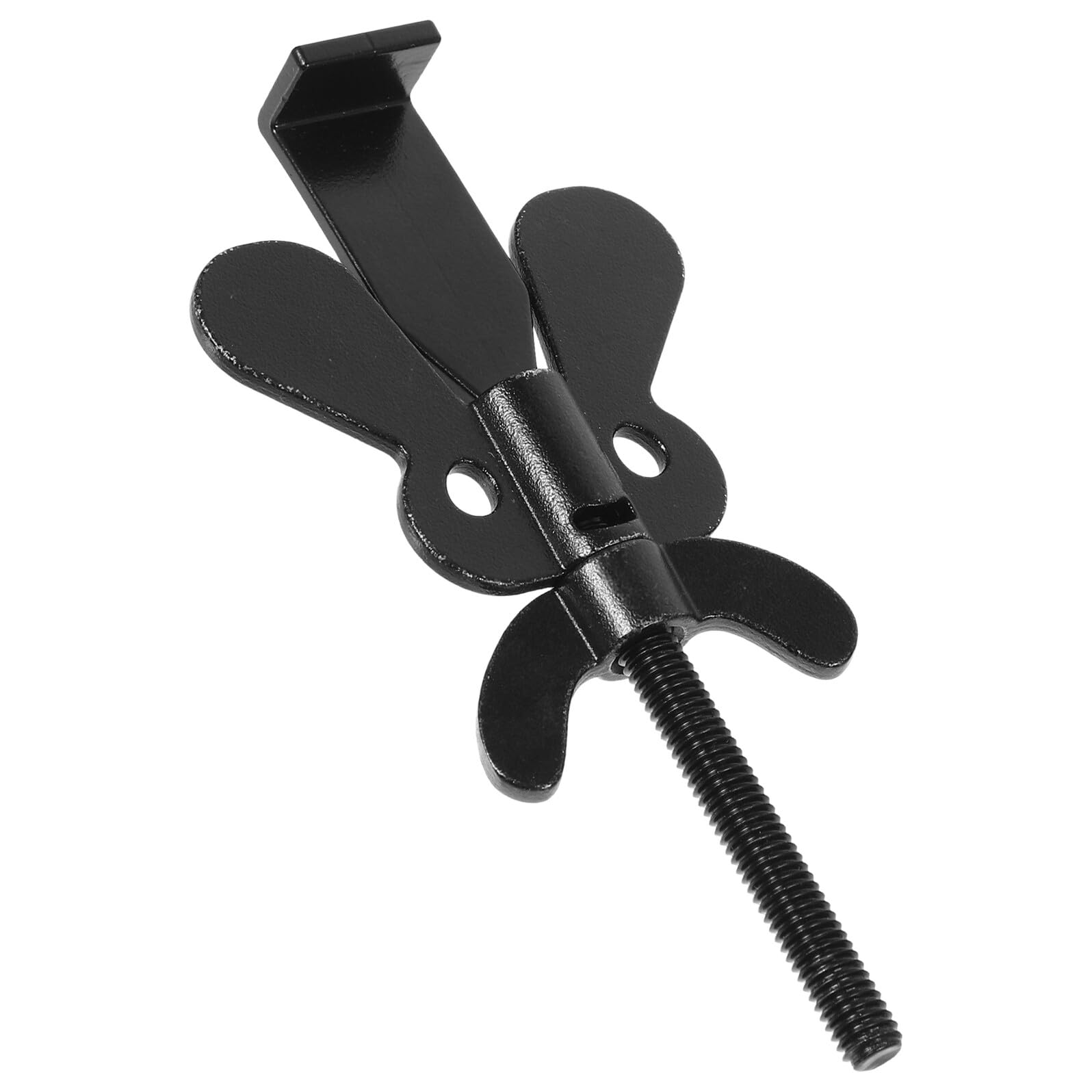 5 Pièces Verrou de Porte Portable Noir Butoir de Porte de Sécurité Compact Hôtel et Appartement Serrure Robuste Anti-ouverture Sécurité Maison et Voyage Compatible Intérieurères