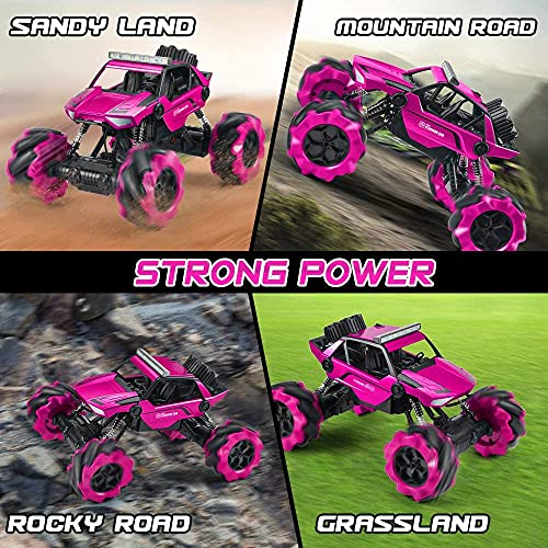 Nqd 1:14 Remote Control Big Monster Car, 4Wd Off Road Rock Electric Toy Off All Terrain Radio Remote Control Vehicle Truck Crawler For Boys And Girls #TOP2