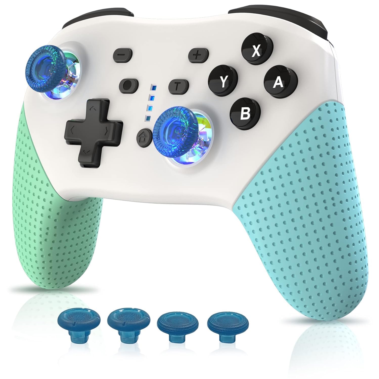 LED Wireless Controller Joystick Gamepad with Six-axis Gyroscope Somatosensory Vibration Compatible with Nintendo Switch Support Android 6.0/Windows 7/IOS 13 [video game] (B0DHLDW8WY) Amazon Price History, Amazon Price Tracker