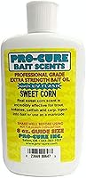 Pro-Cure Sweet Corn Scent Bait Oil 8oz - Ultimate Attractant for Trout, Kokanee & Carp Fishing