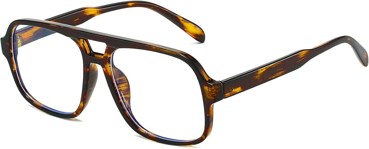 Oversized Square Aviator Glasses...