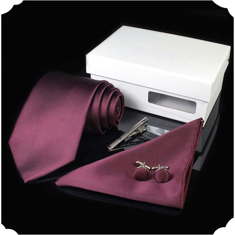 Set de corbata formal de seda para hombre miniatura 3