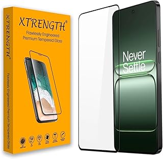 XTRENGTH Advanced HD+ Gorilla Tempered Glass Screen Protector Designed for OnePlus Nord CE5 5G - Edge to Edge Full Screen Coverage with Easy Installation Kit (Anti-Scratch)