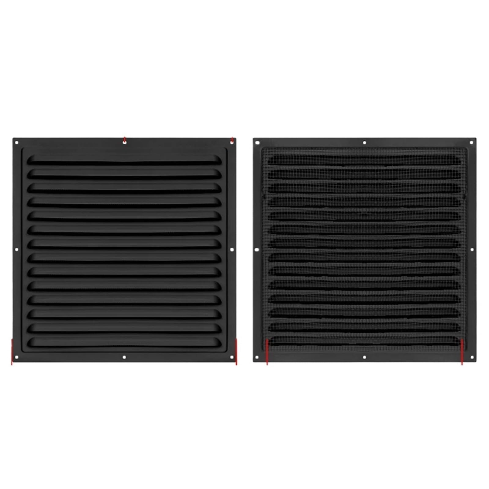 Ventilator Grille Air Outlet Ventilation System Extractor Enhanced Design Resilient Aluminum Alloy for air Vent(300x300cm)