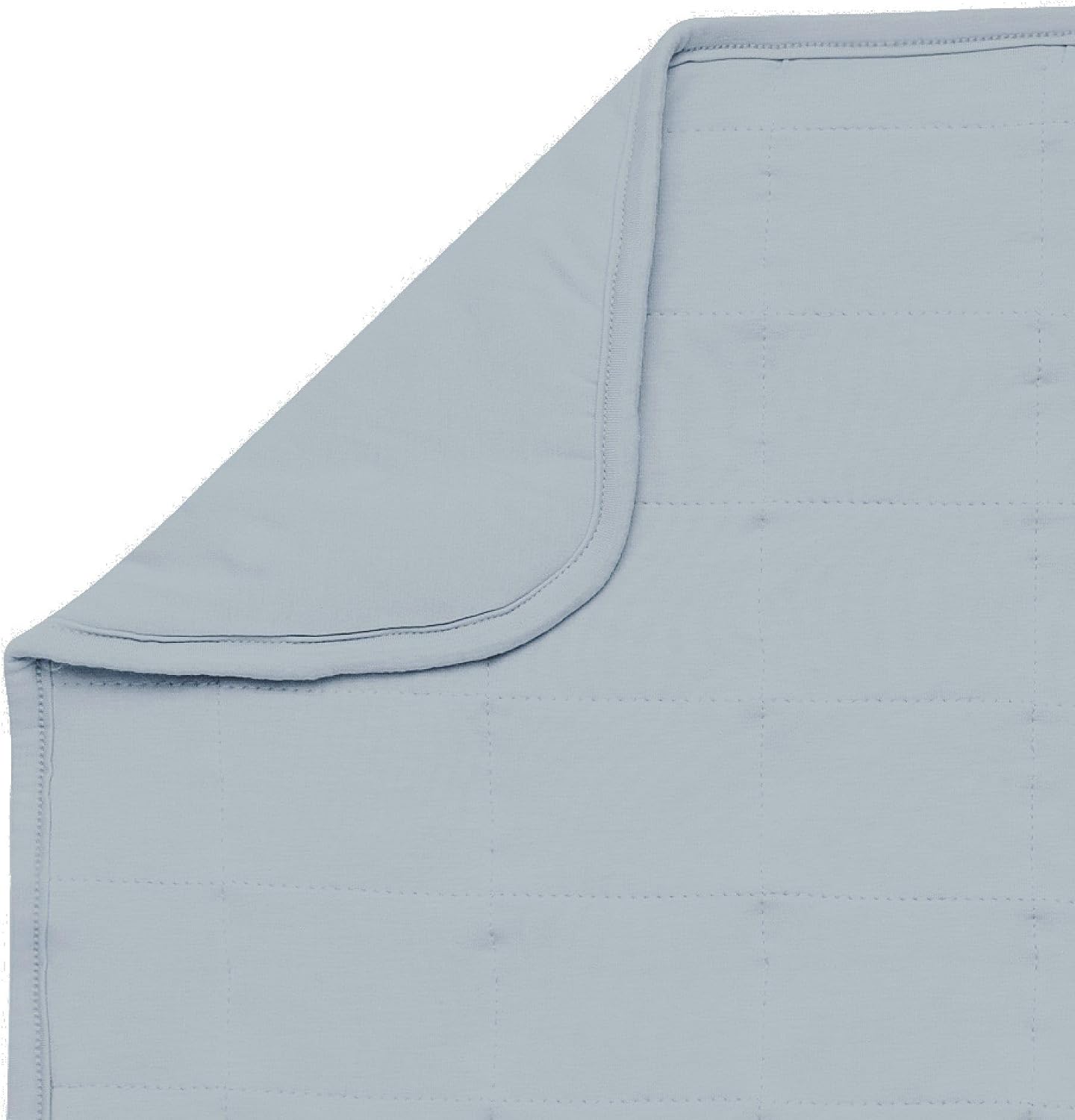 KYTE BABY Baby Blanket in Fog 97% Rayon Made from Bamboo, 3% Spandex