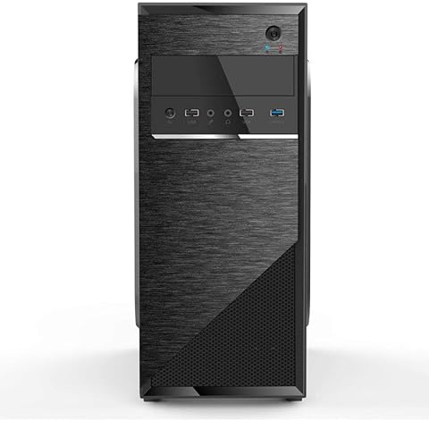 HZHI Pc Case Case Pc Caja De Computadora Caja De Escritorio Caja De Silencio Caja De Computadora De Oficina En Casa Informática,Componentes,Dispositivos externos,Cajas de ordenador de sobremesa