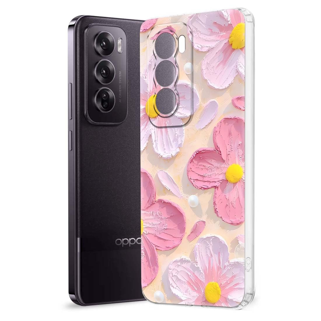 LOUDCASE Designer Soft Back Cover Case Compatible for Oppo Reno 12 Pro 5G, Printed,Transparent,Flexible, Silicon for Oppo Reno 12 Pro 5G -D1142 (B0DC6SMGDV) Amazon Price History, Amazon Price Tracker
