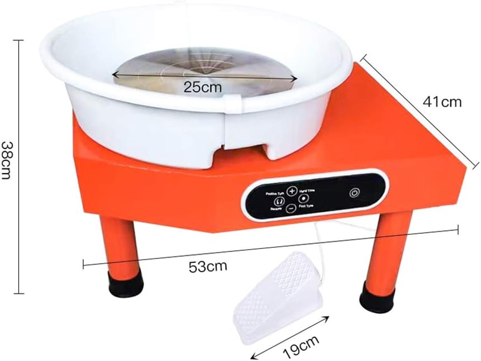 Roue De Poterie électrique Sans Balai 350W - Diamètre 25 Cm - Marque TTLIFE - Neuve