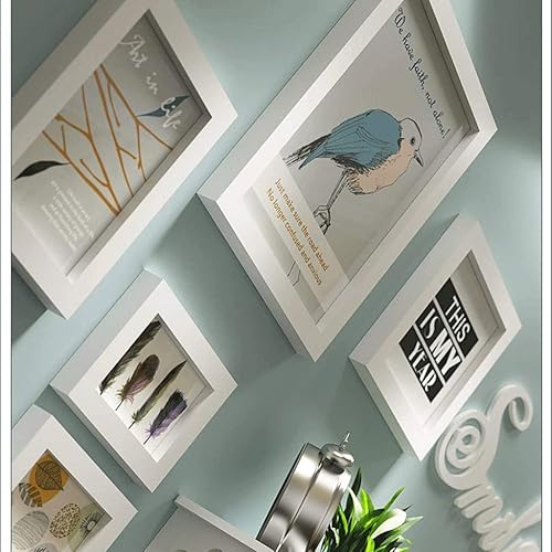 Miniatura 5 de Photo Wall - Picture Frames Set, Wall Gallery Collage Frames with Hanging Template, Photo Mats