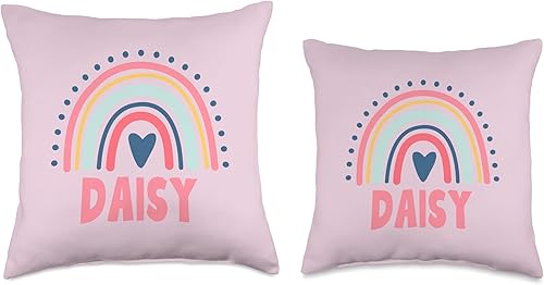 Miniatura 3 de Daisy Name Custom Woman Myth Legend Pink Birthday Party Throw Pillow, 16x16, Multicolor