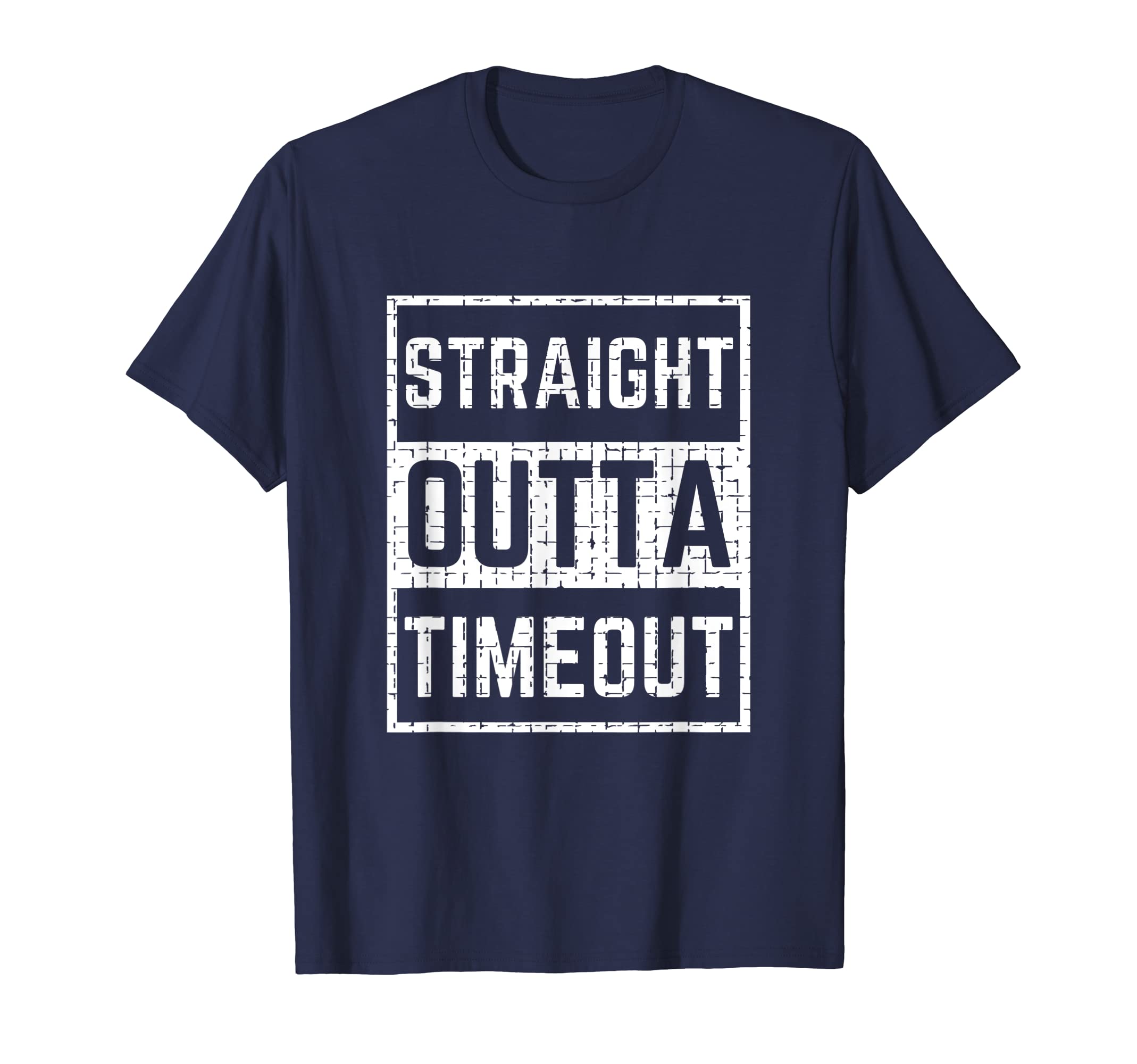 Straight Outta Timeout Shirt Funny Timeout Adult and Kids T-Shirt