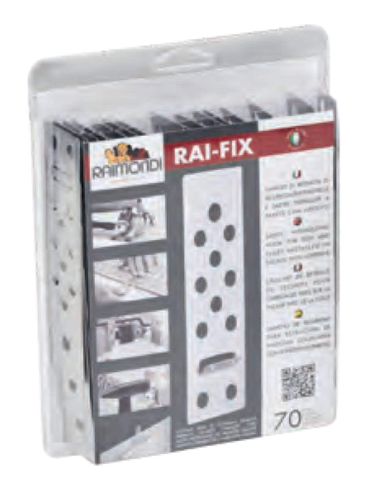 Raimondi rai-fix – Set gancio fissaggio, Borsa 70U)
