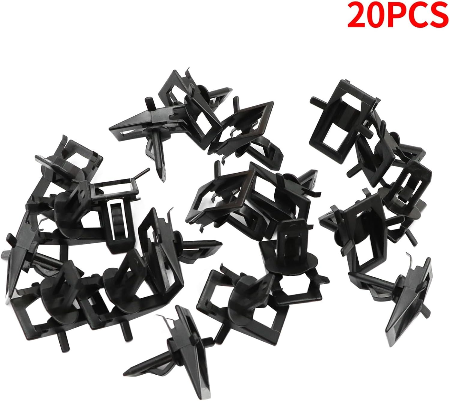 20 Pcs Headliner Molding Trim Garnish Clips 20058837 fit for Buick Regal 1978-1987 fit for Chevrolet El Camino Malibu Monte Carlo 1978-1987 fit for Oldsmobile 1978-1987 fit for Pontiac 78-88