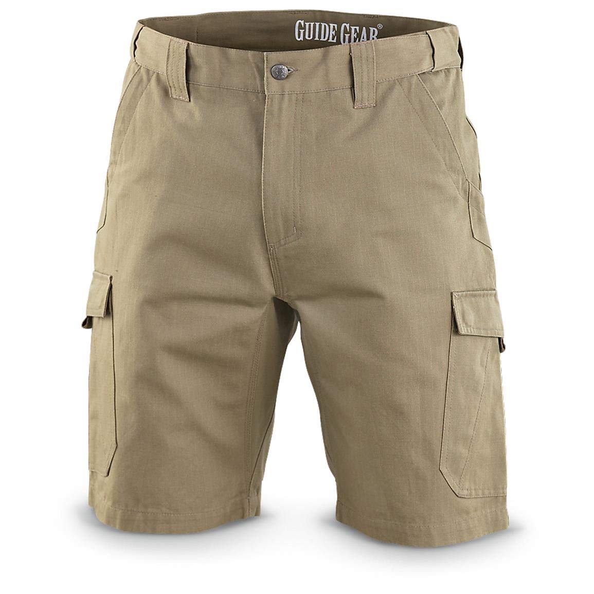 Mens Cargo Shorts Heavy Duty Cotton Ripstop for Casual, Hiking, Summer Buy Online in INDIA at