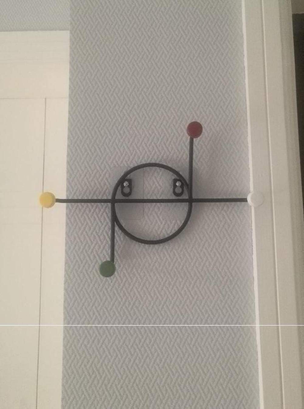 Crochet mural unique cercle Y style européen WLLLO, l'excellence du design rétro