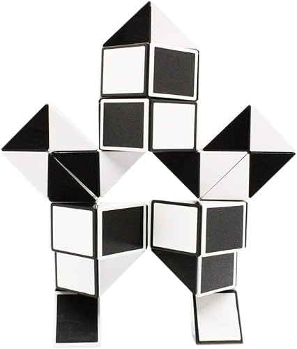 Miniatura 2 de Mipartebo Rompecabezas de cubo mágico de serpiente, 48 cuñas, tamaño grande, juguetes de serpiente, regalo de fiesta, juego de bolsas de regalos