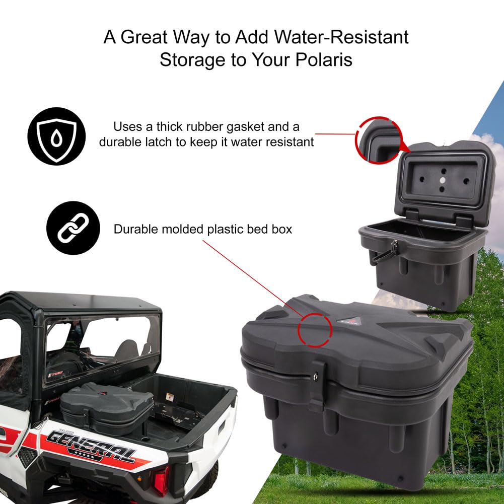 Amazon.com: TUSK Bed Box 24L Compatible with Polaris RZR XP/4 1000