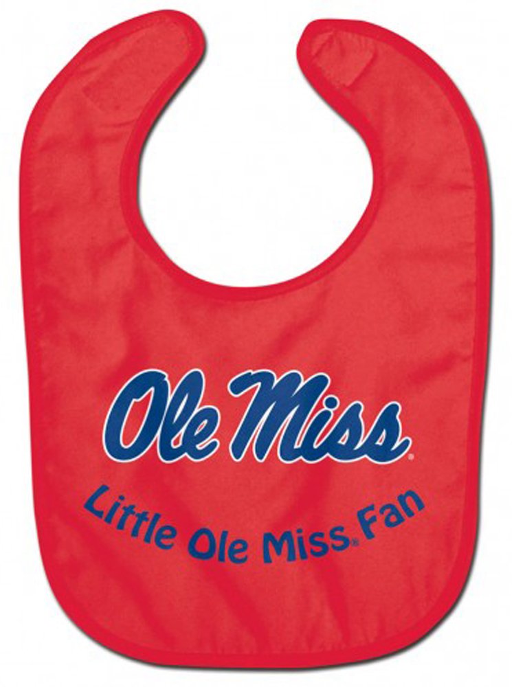 WinCraftNCAA University of Mississippi WCRA2016614 All Pro Baby Bib