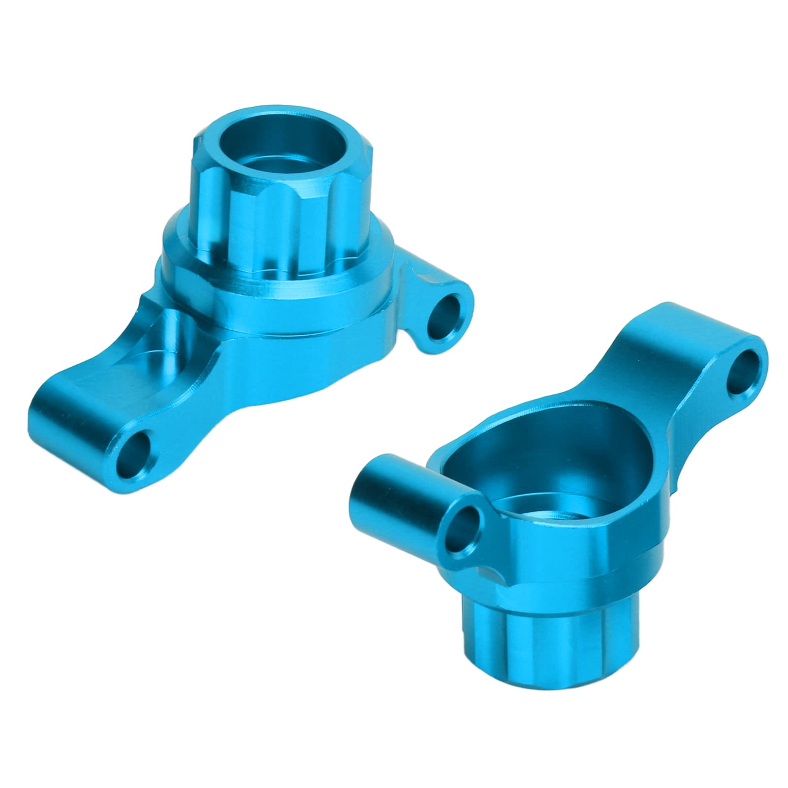 Tt02B Alu Aluminiumoy Tt 02 Podwozie Rc Aluminiumoy Tylne Kierownice Części Zamienne do Tt02 1 10 Rc Akcesoria Samochodowe Rc Tylny Kubek Kierownicy (BLUE)