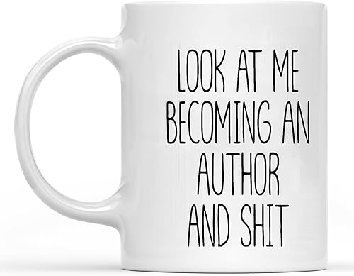 Nuevo regalo divertido para escritor, Mírame convertirse en un autor y regalo de mierda para el nuevo escritor escritor tazas de regalo de escritor disponible en Yaxa Peru