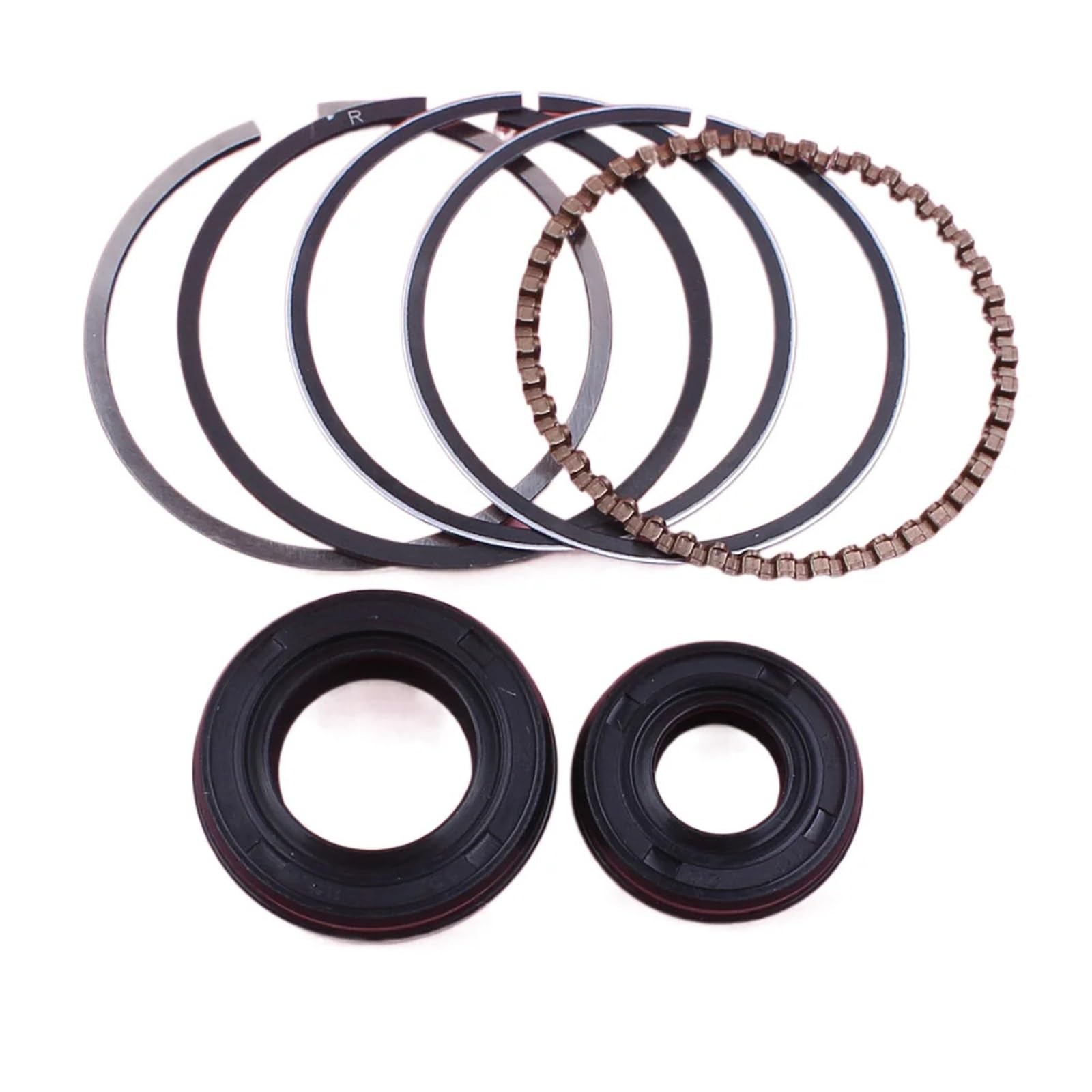 Segments 39mm moteur GX35 pour réparer les fuites d'huile et fumées bleues