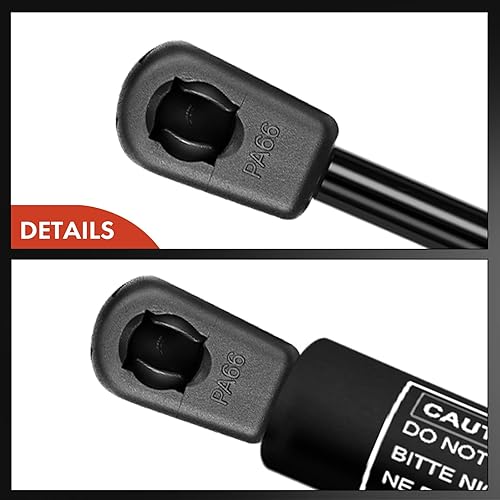 Miniatura 9 de A-Premium Soporte de elevación de 12.99 pulgadas, 35 libras, 13 pulgadas, amortiguador de resorte, compatible con caja de herramientas, caravana,