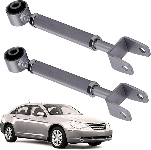 Miniatura 9 de maXpeedingrods Brazo de control superior trasero para Chrysler Sebring 2007-2010, para Dodge Journey Avenger 2008-2010, 1 par de brazos curvados