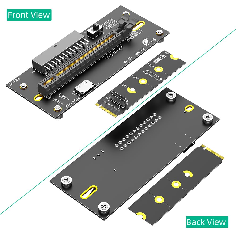 Amazon.com: Mustpoint M.2 M-Key 2242/2260/2280 to PCI-e 4.0 X16