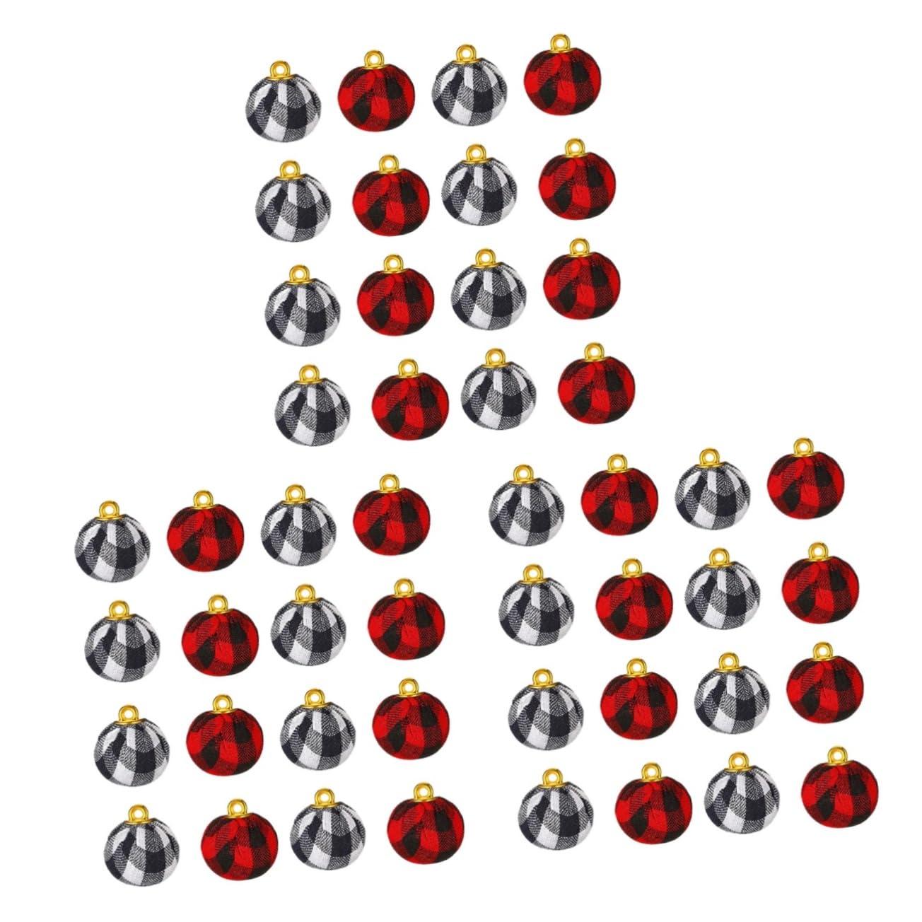 ABOOFAN 108piezas Colgantes para Árbol De Navidad Decoración De Fiesta y Adornos De para Árbol Navideño