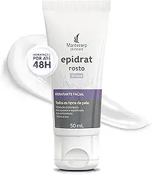 Hidratante Facial Epidrat Acqua - 50ml - Textura Leve e Rápida Absorção - Mantecorp