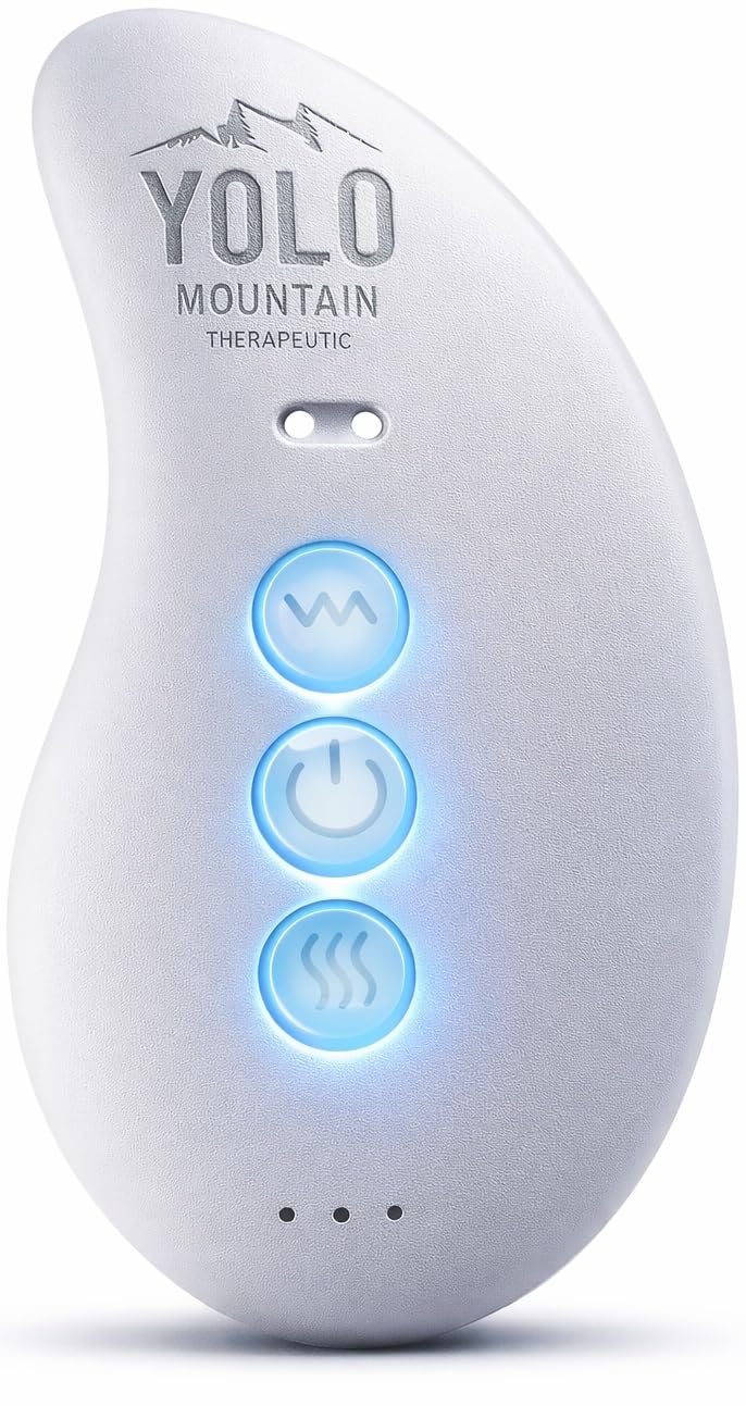 Tmj Relief Products Jaw & Neck Massager W/Soothing Heat Mode-Patented Massage Tool, 10 Gentle Vibration Modes, Eases Pain, Stiffness, Fsa/Hsa Accredited