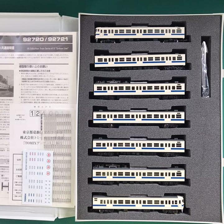 【92721+】415系 近郊電車「常磐線」基本７両セット 国鉄 415系 近郊電車 (常磐線) 基本セットA (基本・7両セット) (鉄道