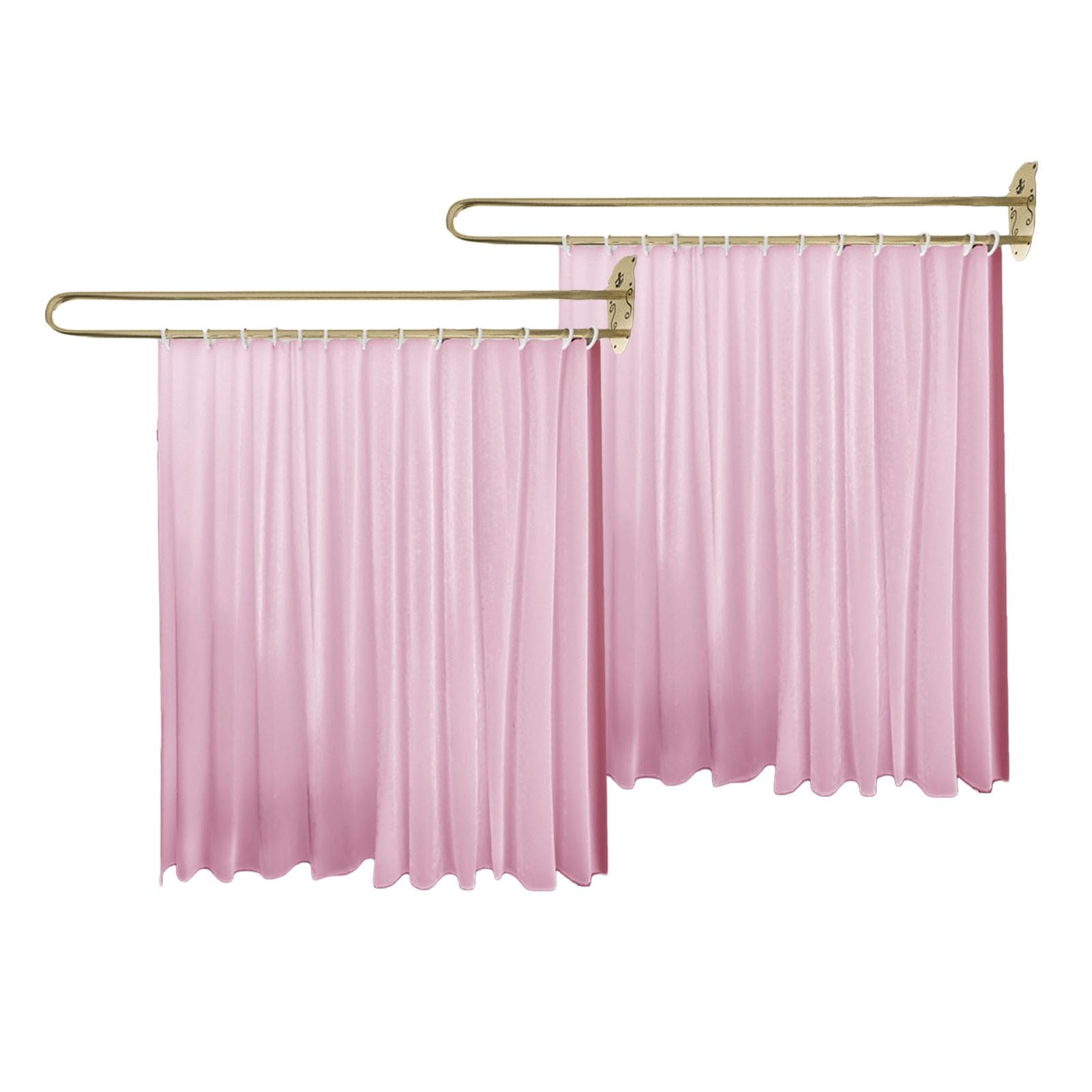 WQPMNYG Beauty Salon Dividers UShaped Support Pole Translucent Room Separator for Living Room Dining Area Ideal for Beauty Salons Clinics Bedrooms Privacy Screen
