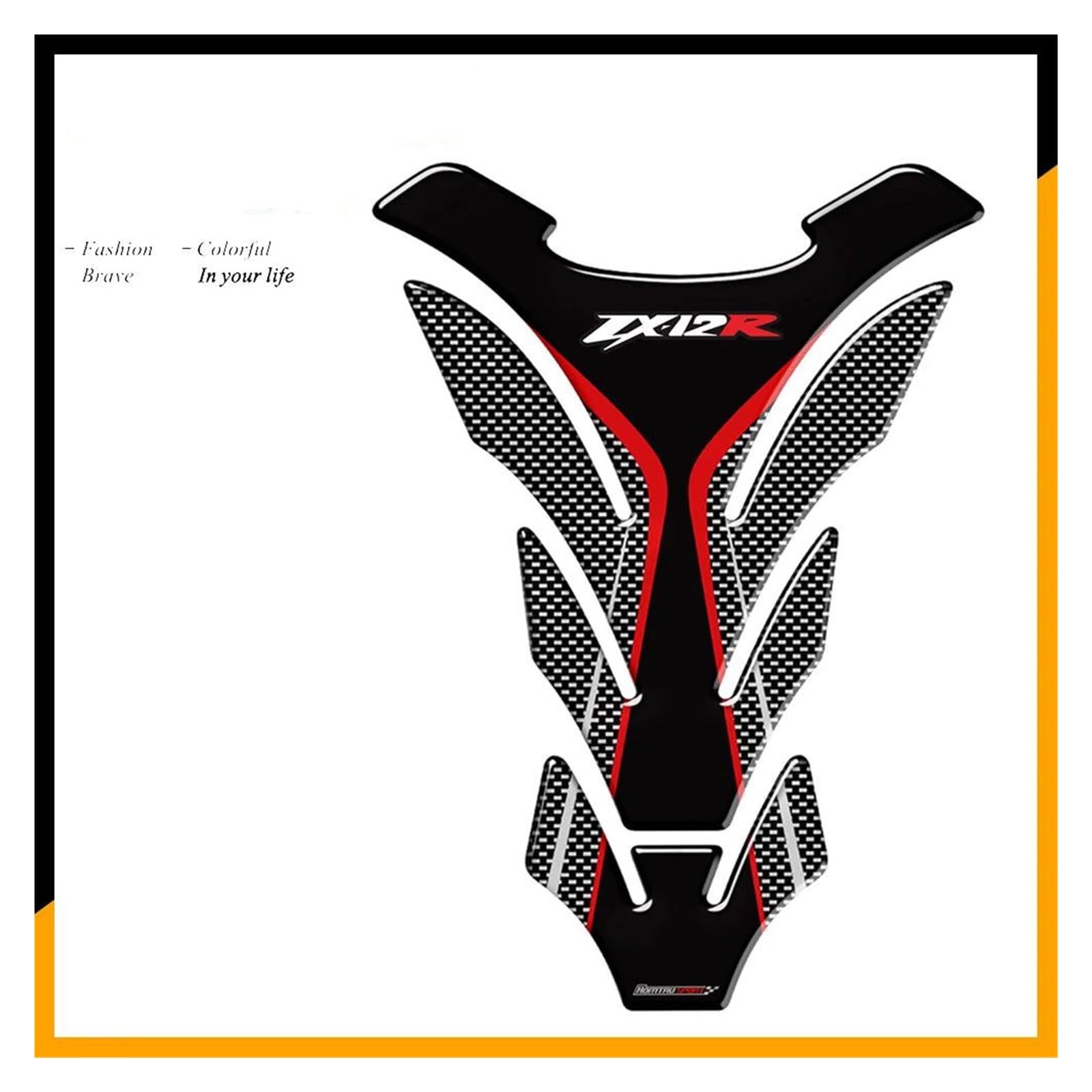 Amazon | リパッケージ カワサキに最適です ニンジャ ZX12R ZX-12R 3D