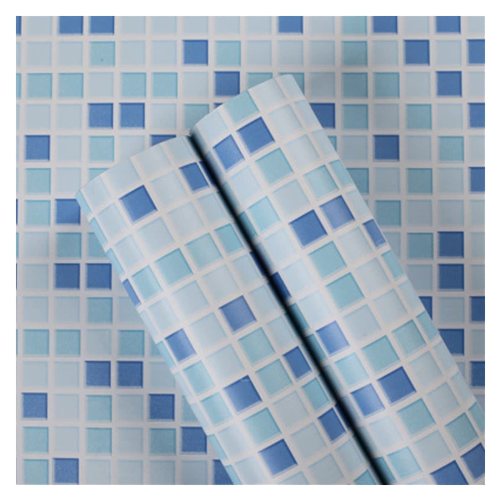 Pellicola Adesiva per Mobili, Autoadesivi autoadesivi a mosaico Carta da parati per piastrelle ceramiche impermeabili per la cucina Carta Adesiva Effetto Marmo(2,10mx60cm)