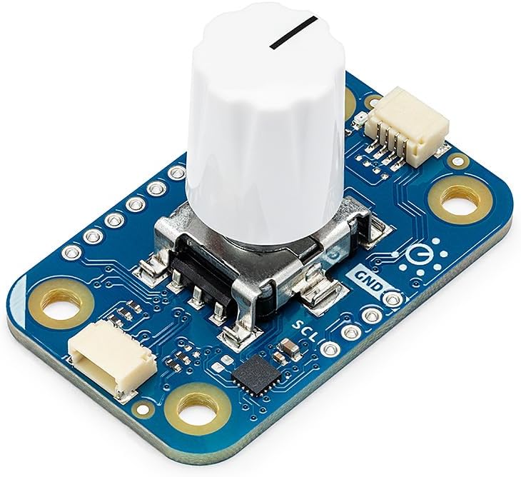 Arduino Knob Module [ABX00107] Rotary Encoder with Push Button for Precise Control in IoT Projects