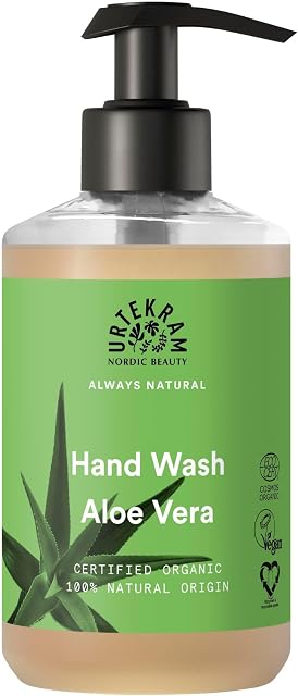 Urtekram Aloe Vera mydło w płynie do rąk, regenerujące, 380 ml