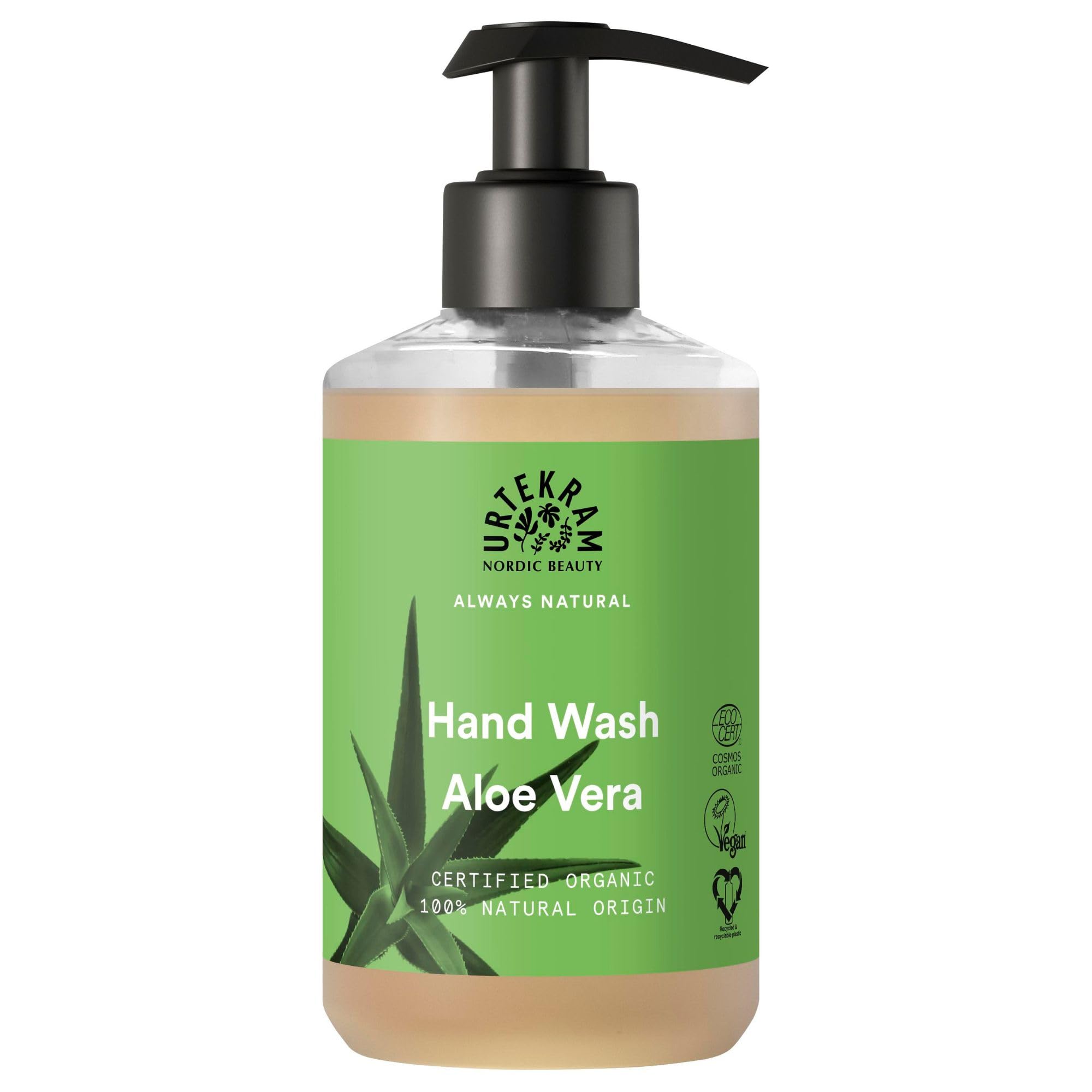 Liquid Hand Soap with Aloe Vera - Regenerating, Moisturizing, with Orange Fragrance - 380 ml