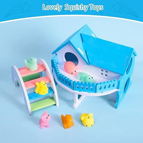 Miniatura 4 de 30 juguetes esponjosos Mochi sin duplicados, regalo para niños, niñas, niños, recuerdos de fiesta, kawaii, mini juguetes sensoriales para aliviar el