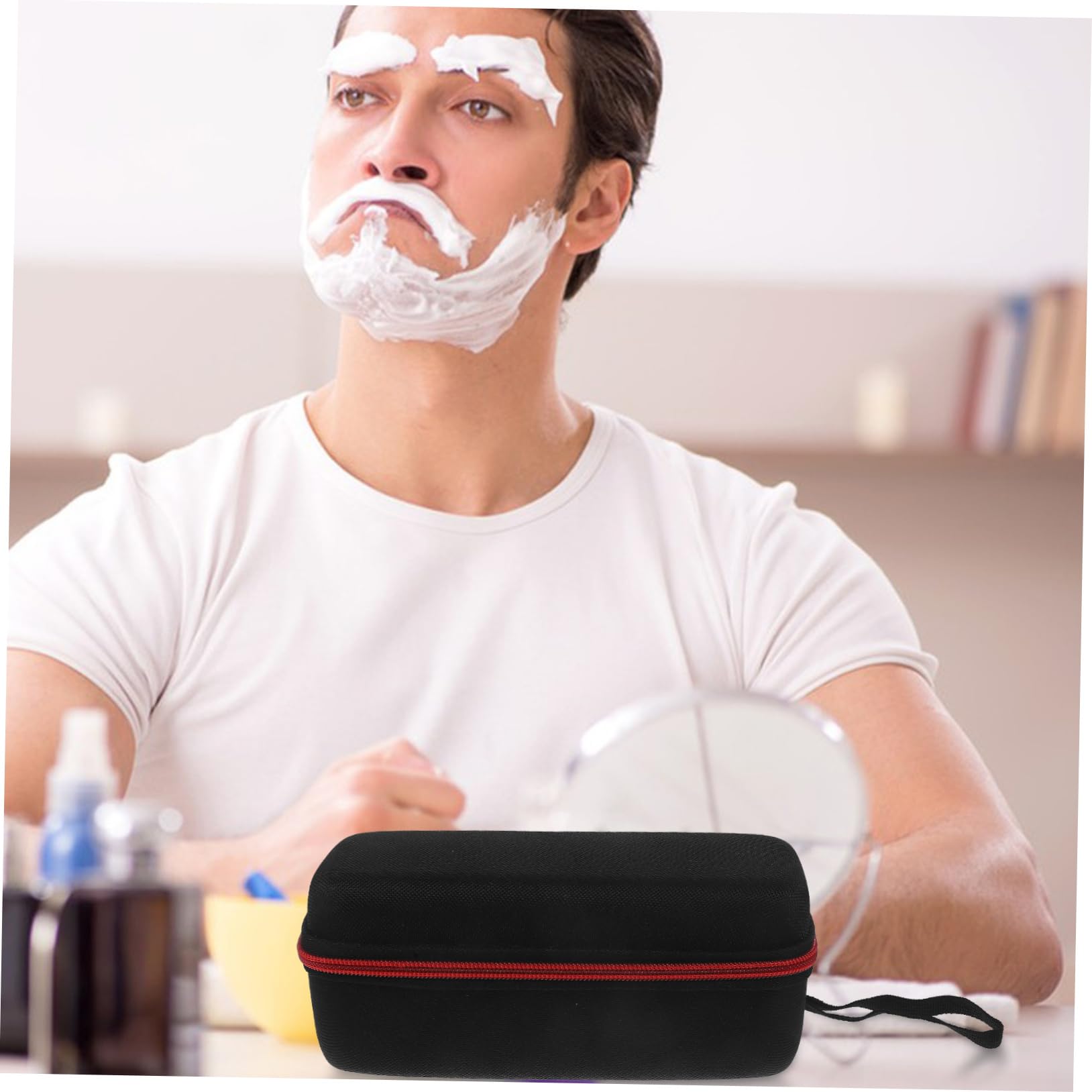 5pezzi Custodia Per Rasoio Di Sicurezza Portatile Scatola Protettiva Per Rasoio Viaggio Design Compatto e Resistente Per Viaggi e Ufficio
