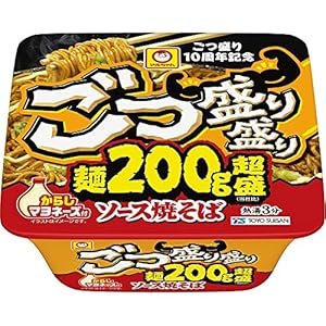 東洋水産 ごつ盛り盛り ソース焼そば 269g ×12個" 