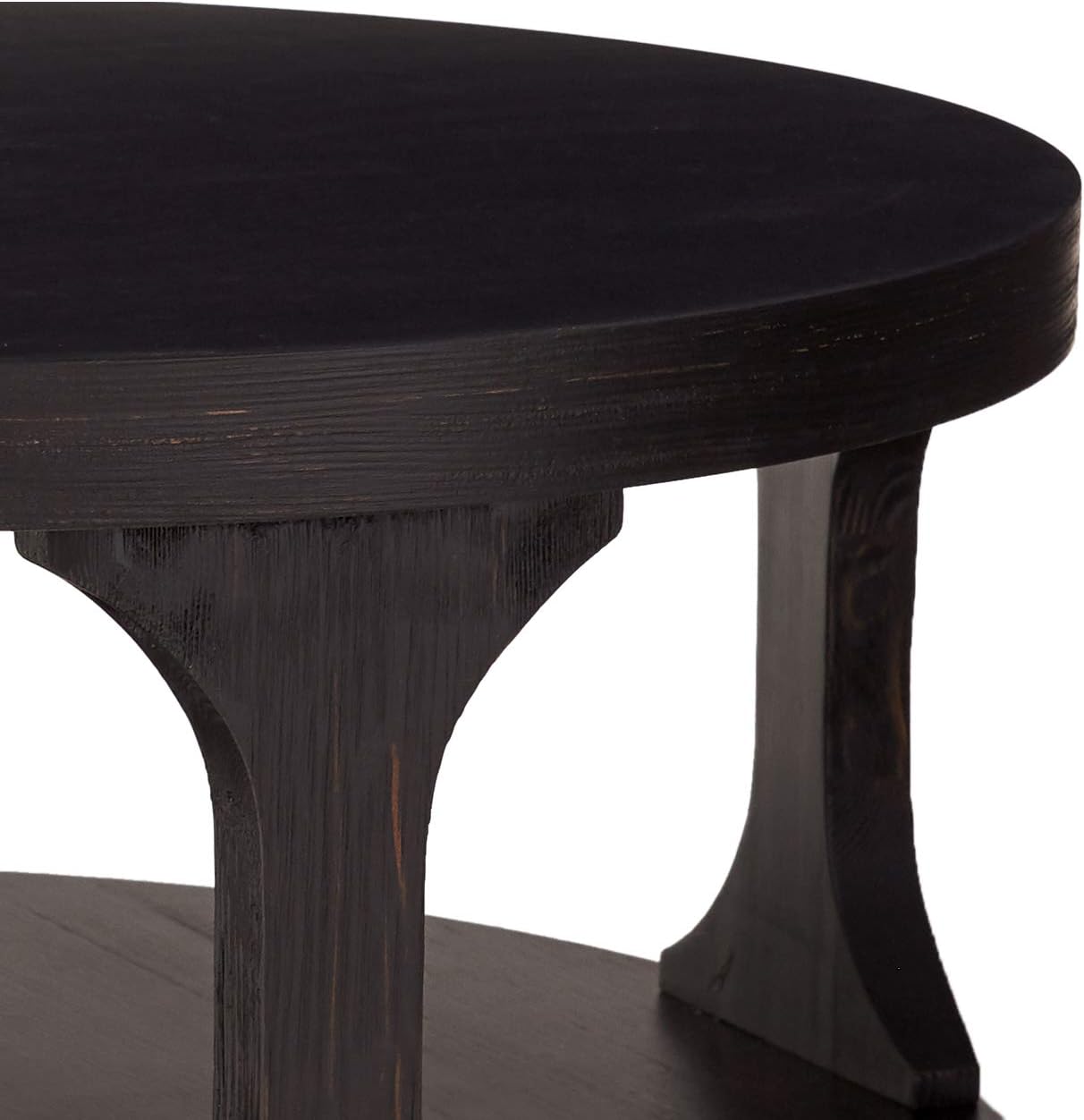 Furniture of America Carrie Antique Black Coffee Tables