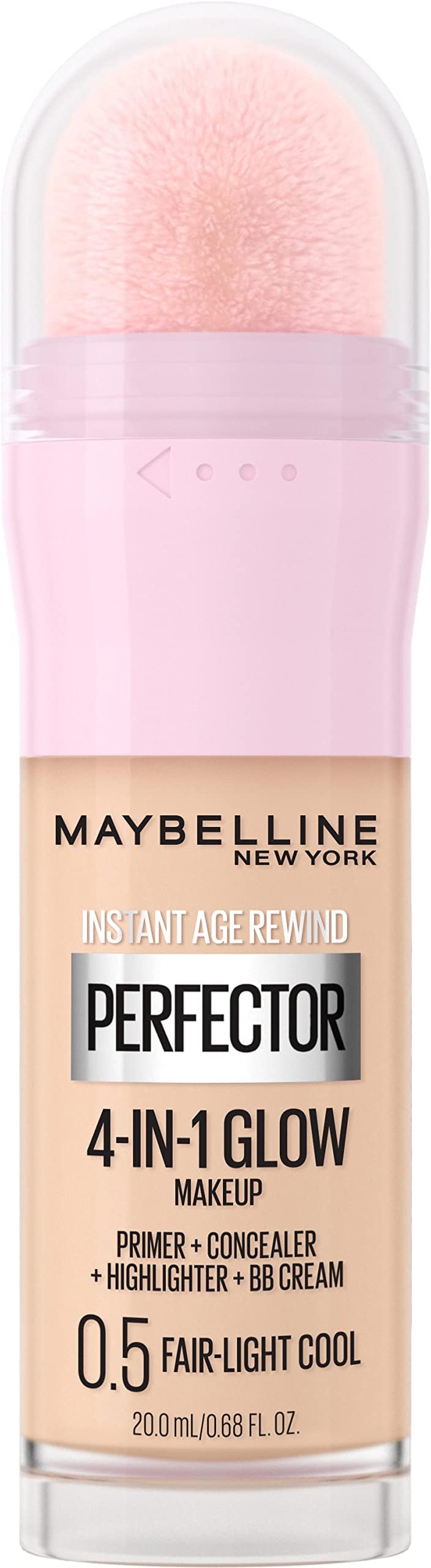 Maybelline New York Instant Age Rewind Instant Perfector 4-In-1 Glow Makeup, Fair/Light Cool