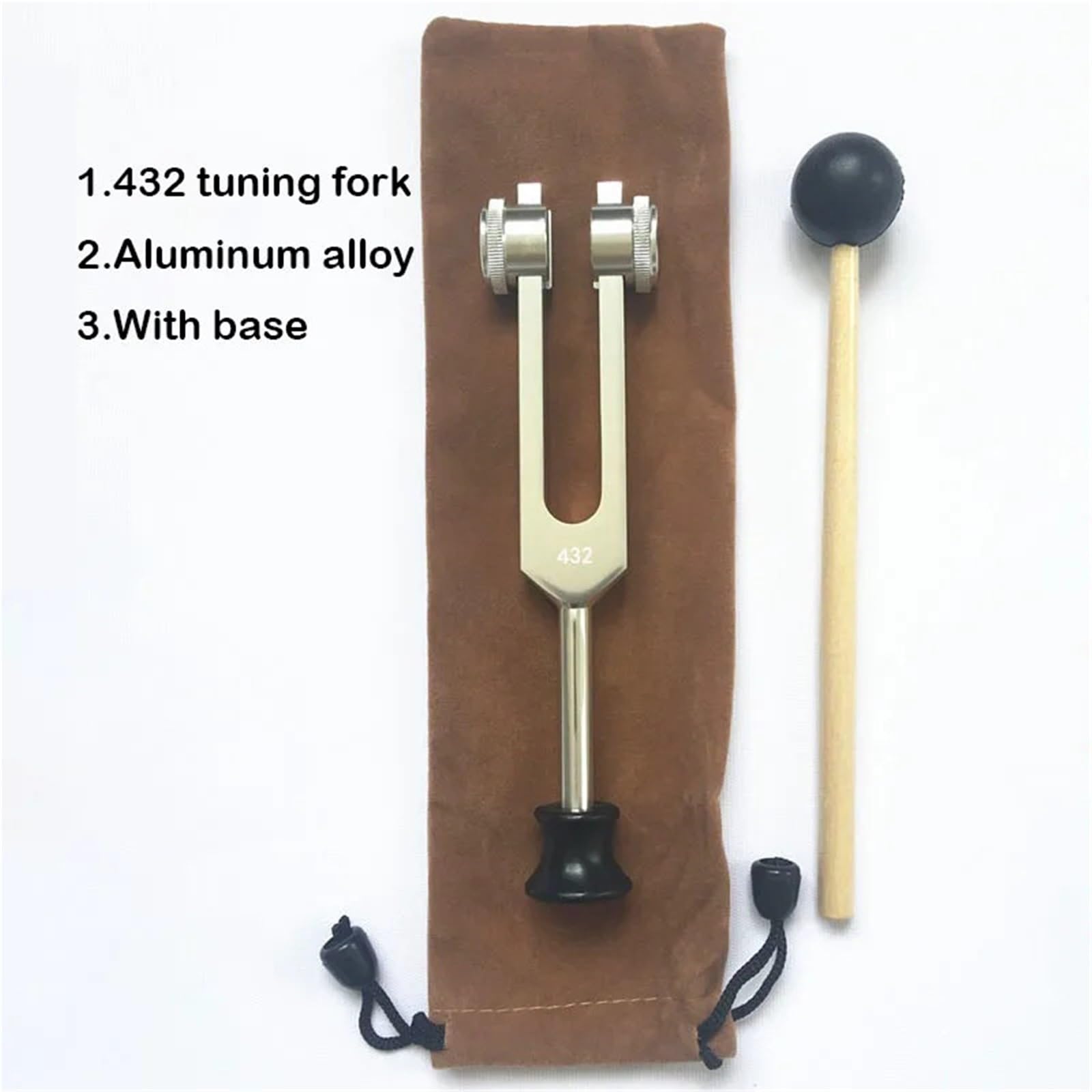 Diapason Curativo 432HZ Diapason Yoga Suono Set Lega di Alluminio Sintetizzatore Strumento Musicale a Percussione