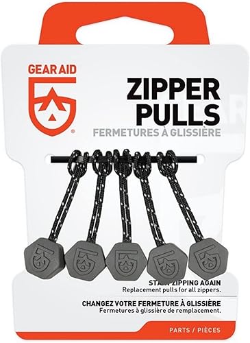 Miniatura 4 de GEAR AID Tiradores de cremallera para chaquetas, tiendas de campaña, mochilas y equipaje